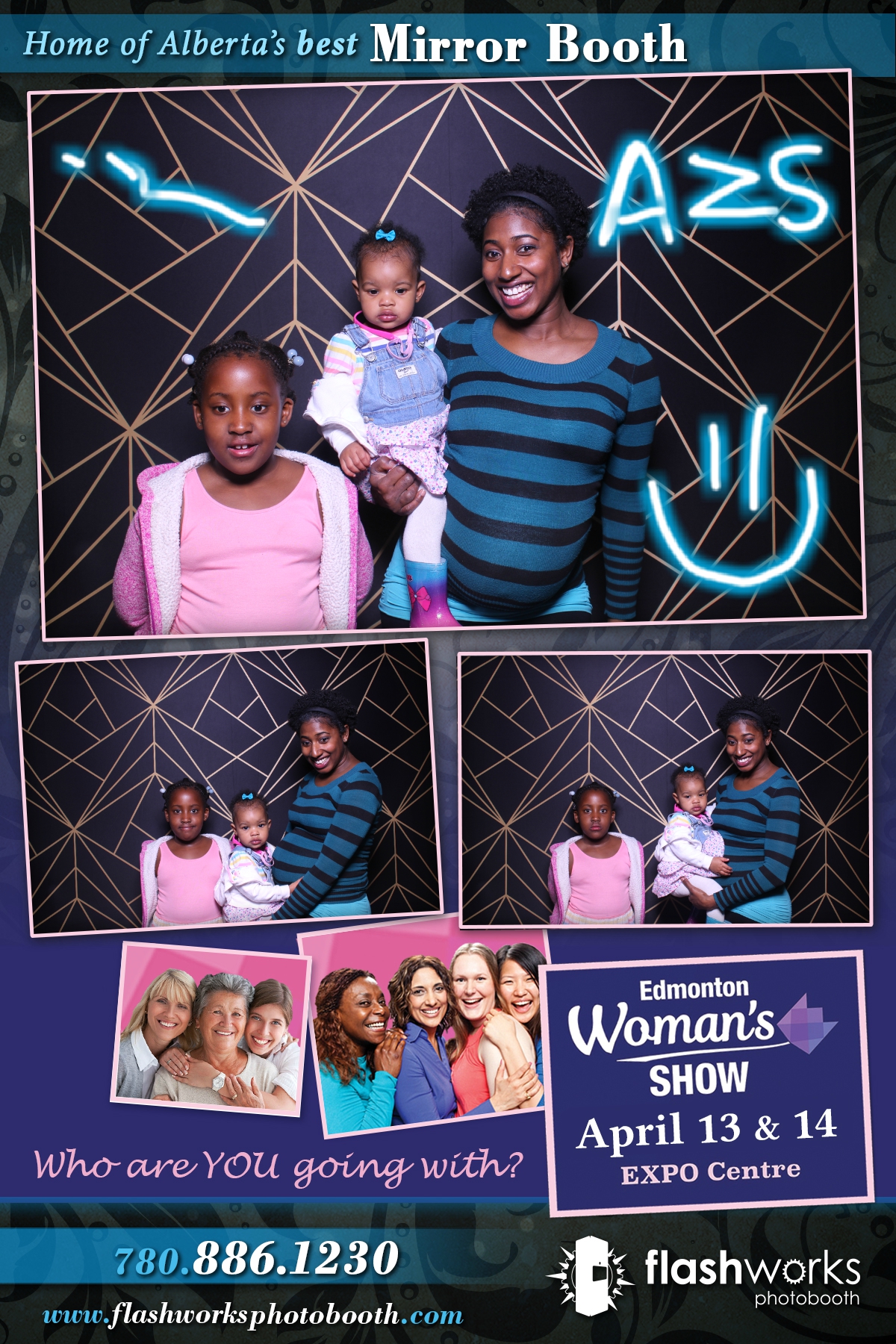 Spring Edmonton Woman's Show 2019 | View more photos from the event at gallery.flashworksphotobooth.com/u/FlashworksPhotoboothInc/Spring-Edmonton-Womans-Show-2019